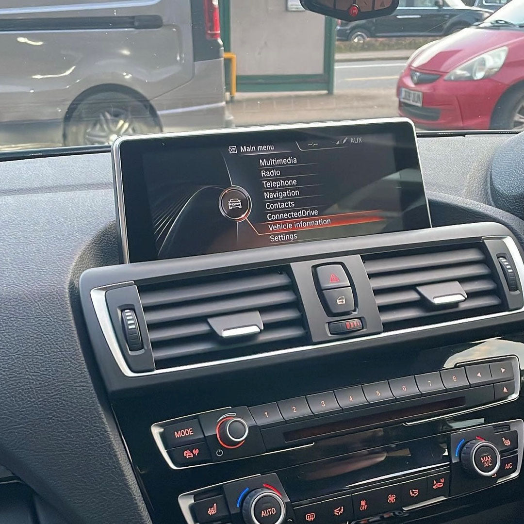 BMW 1/2 SERIES WIRELESS APPLE CARPLAY & ANDROID AUTO ONLY 8.8" HEADUNIT SCREEN (F20/F21/F22/F23/F87 - FOR NBT VERSION IDRIVE)